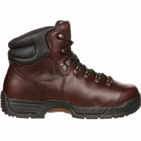 Rocky Men's 6 Mobilite Round Steel Toe Waterproof Work Boot