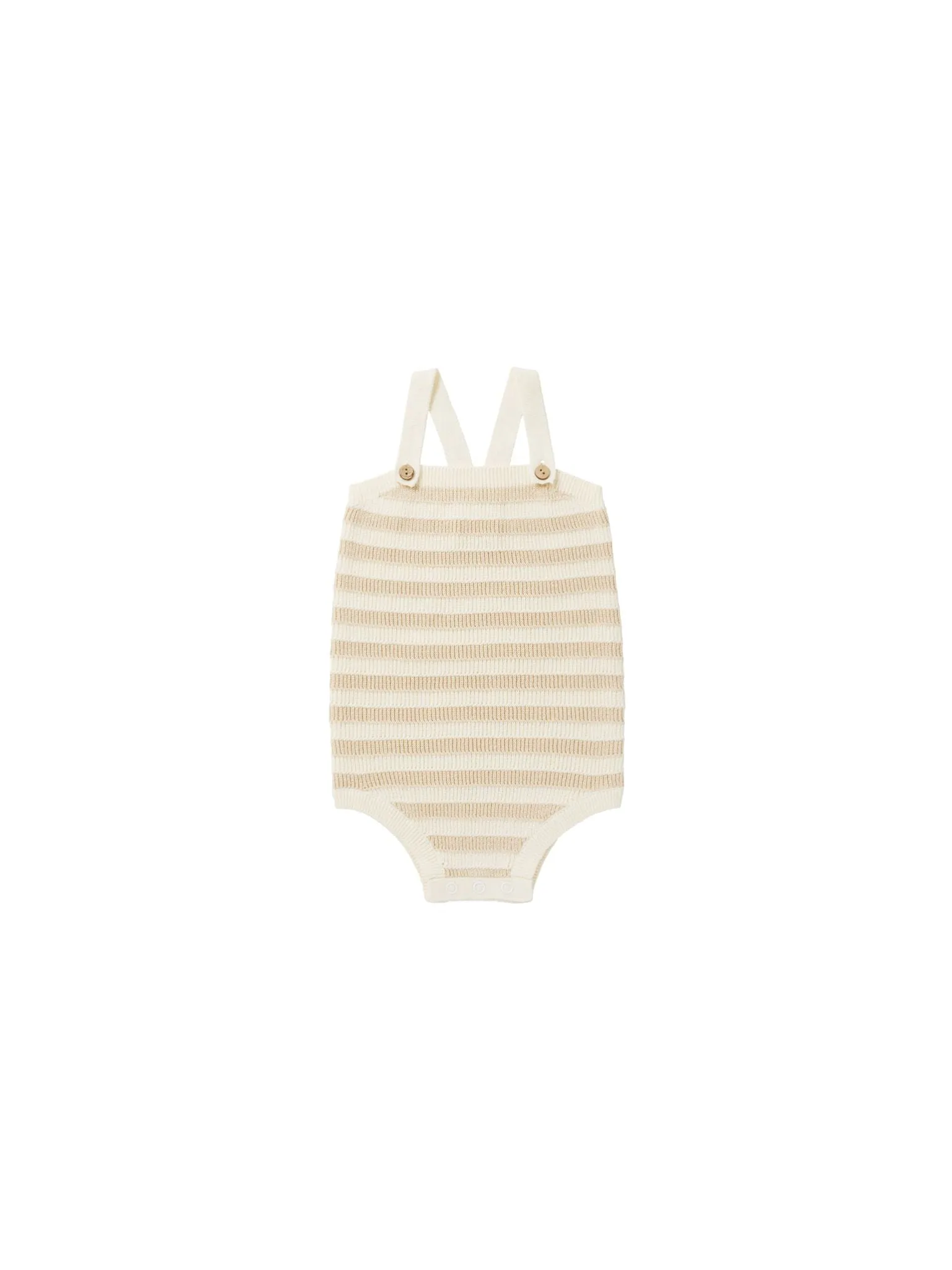 Rylee & Cru - Sand Striped Knit Onesie