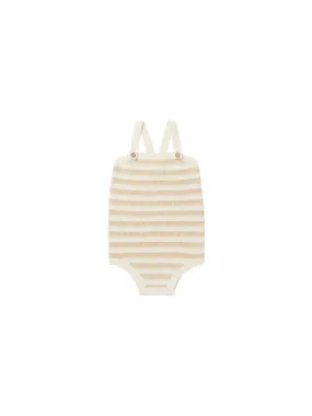 Rylee & Cru - Sand Striped Knit Onesie