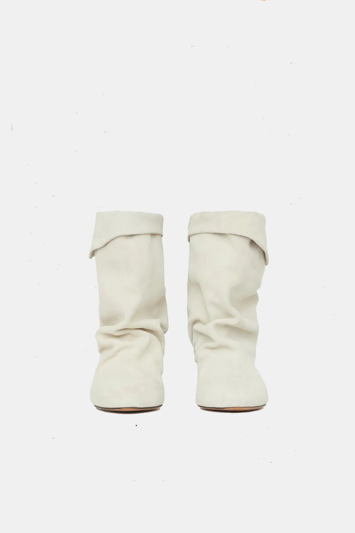 Chalk Suede Boots