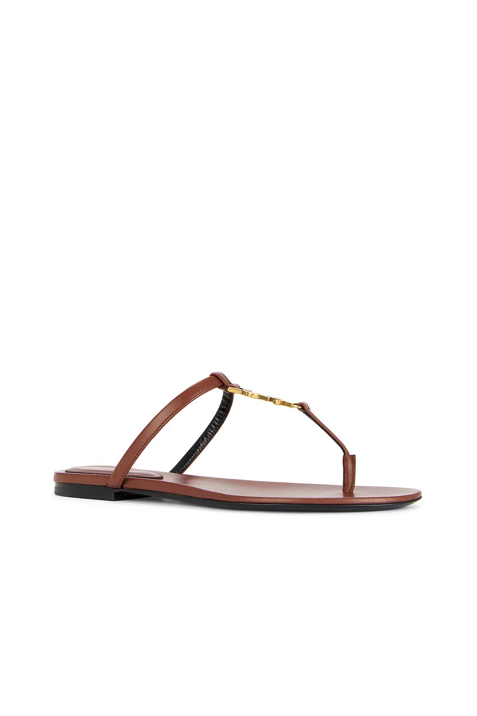 Saint Laurent Cassandra Flat Sandal