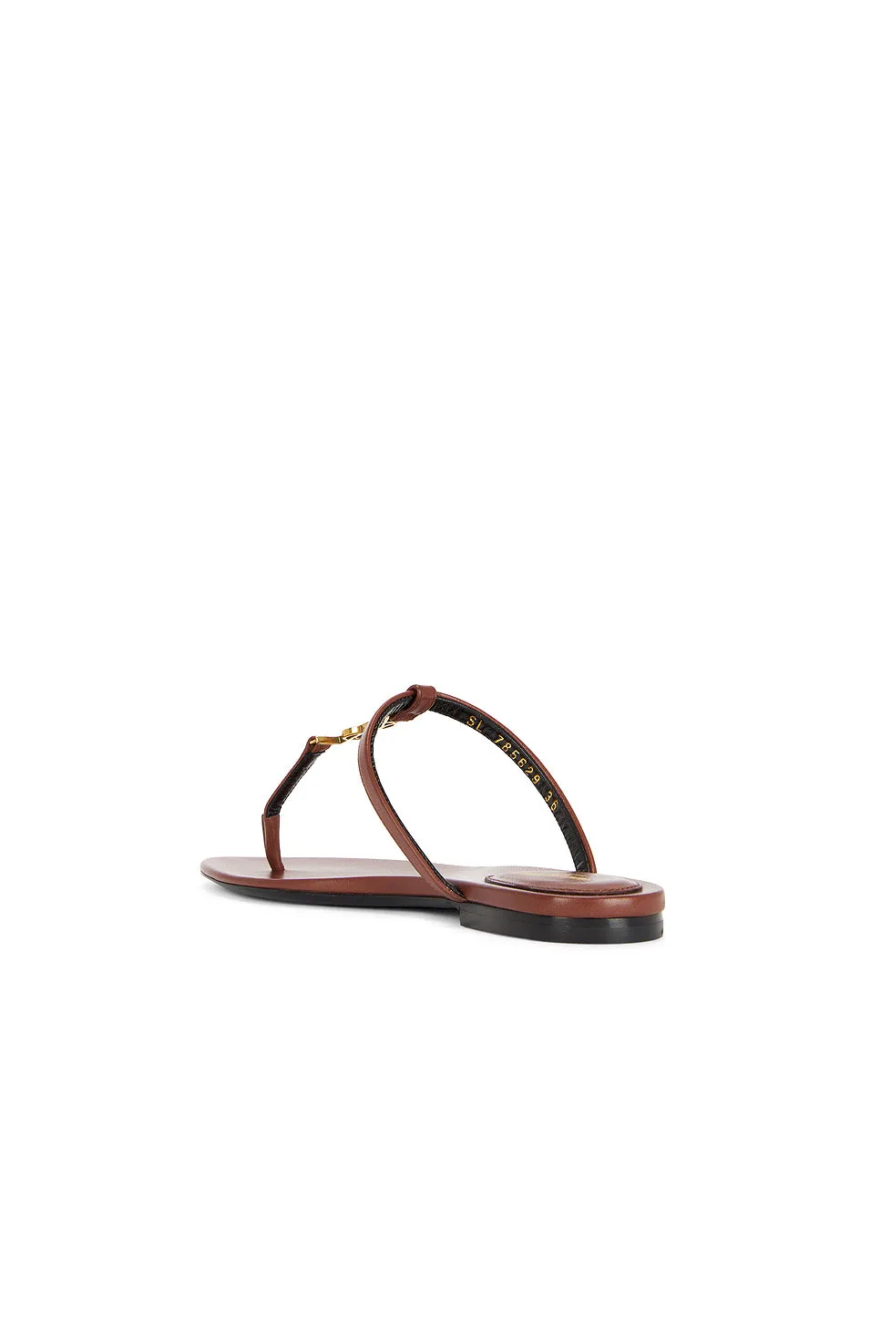 Saint Laurent Cassandra Flat Sandal