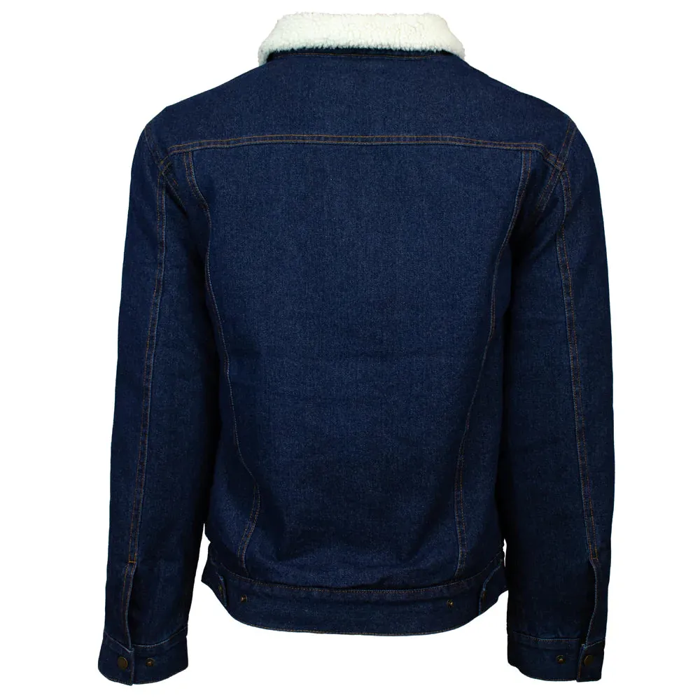 Denim Sherpa Jacket Hooey on Sale