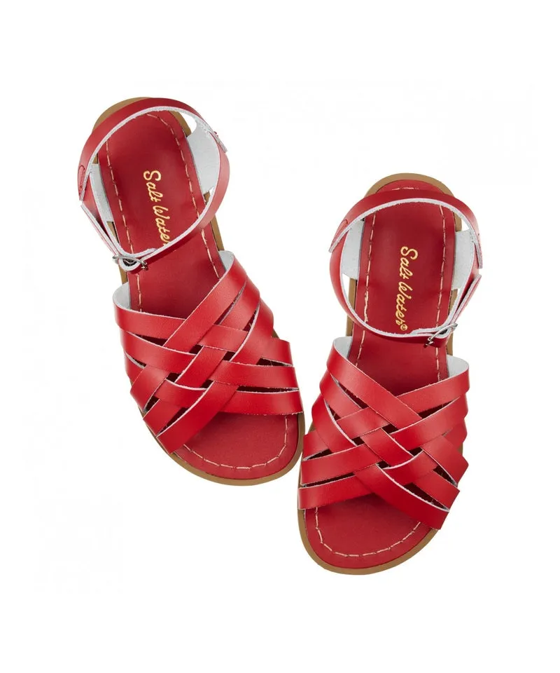 Saltwater Sandals Classic Red - adults