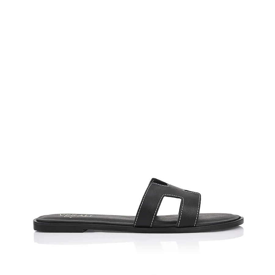 Sandra Casual Slides - Black