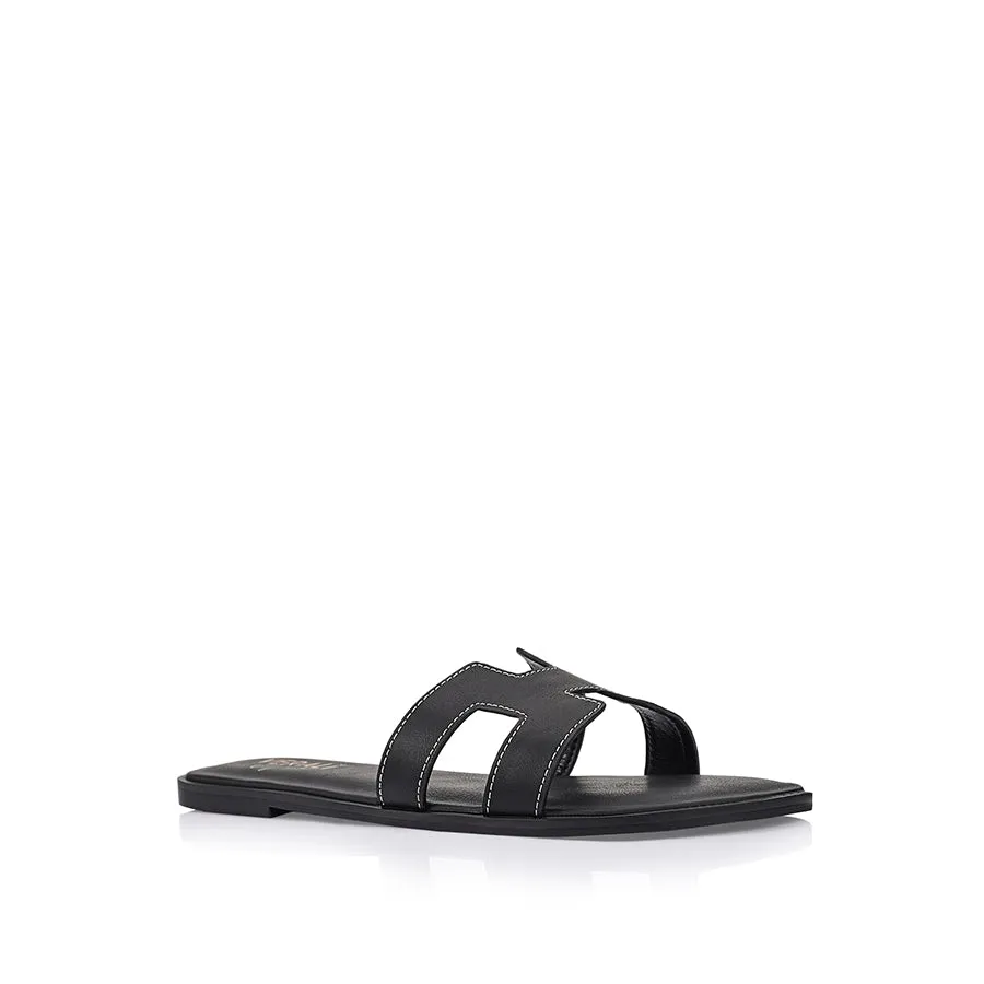 Sandra Casual Slides - Black