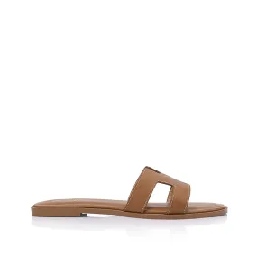 Sandra Casual Slides - Tan