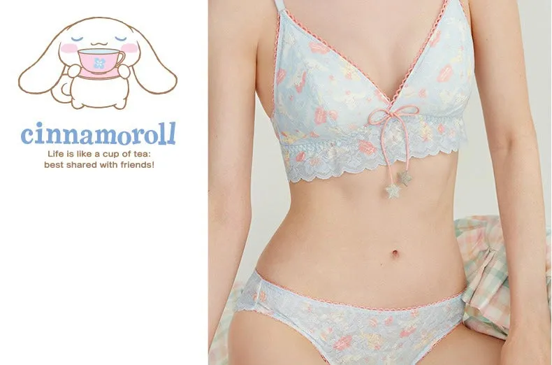 Sanrio licensed MC Cinnamoroll bralette set