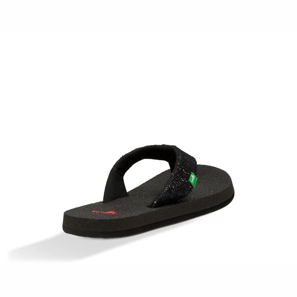 SANUK Girls’ Yoga Glitter Sandals