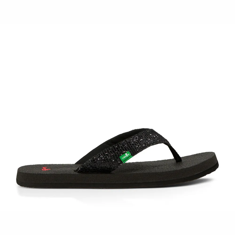 SANUK Girls’ Yoga Glitter Sandals