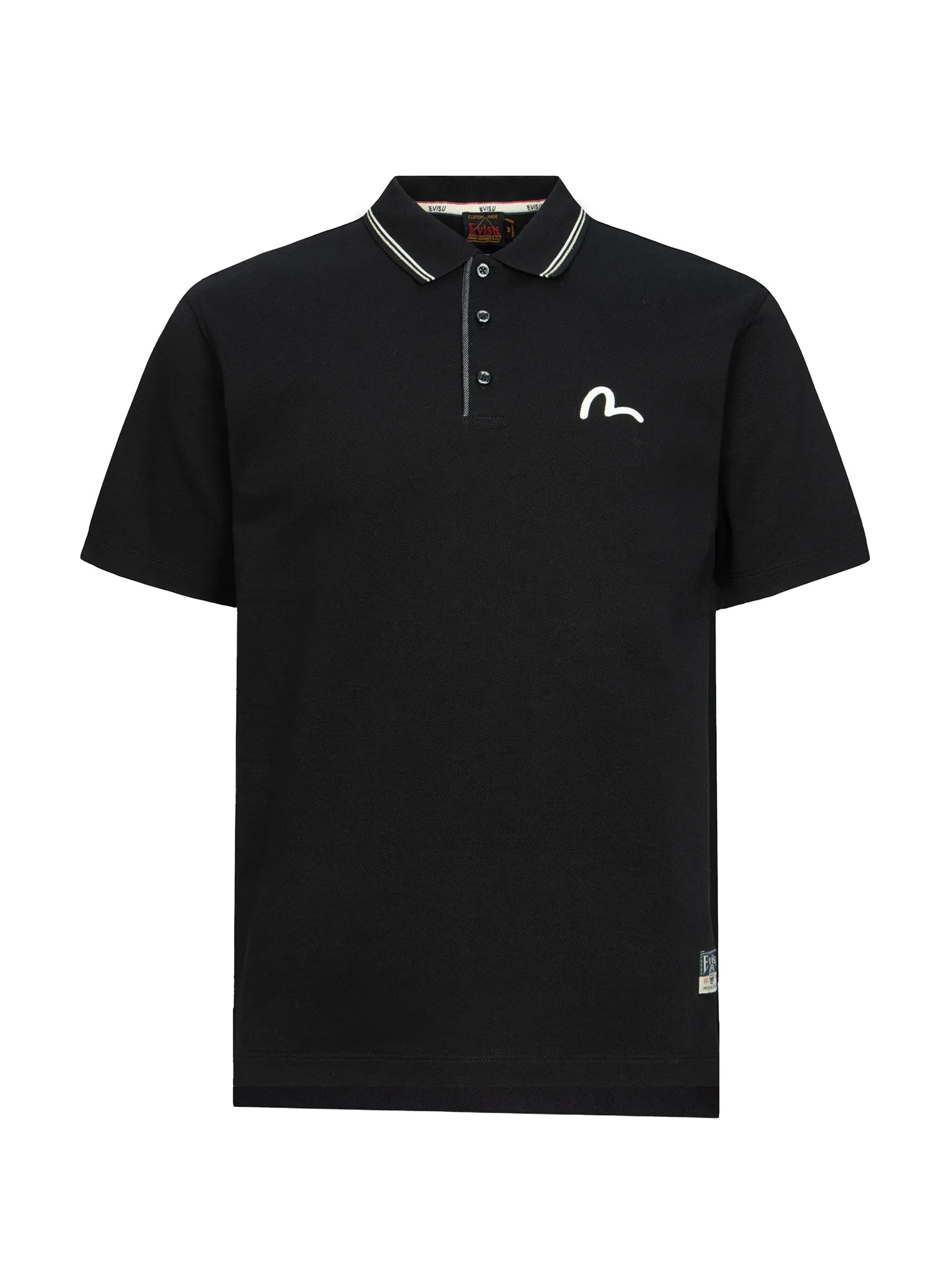 Seagull Embroidery Relax Fit Polo Shirt