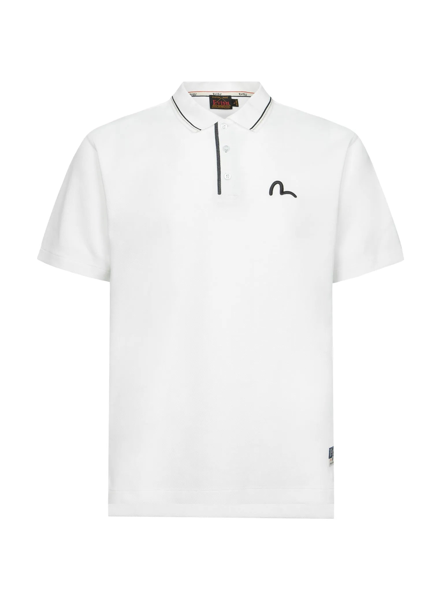 Seagull Embroidery Relax Fit Polo Shirt