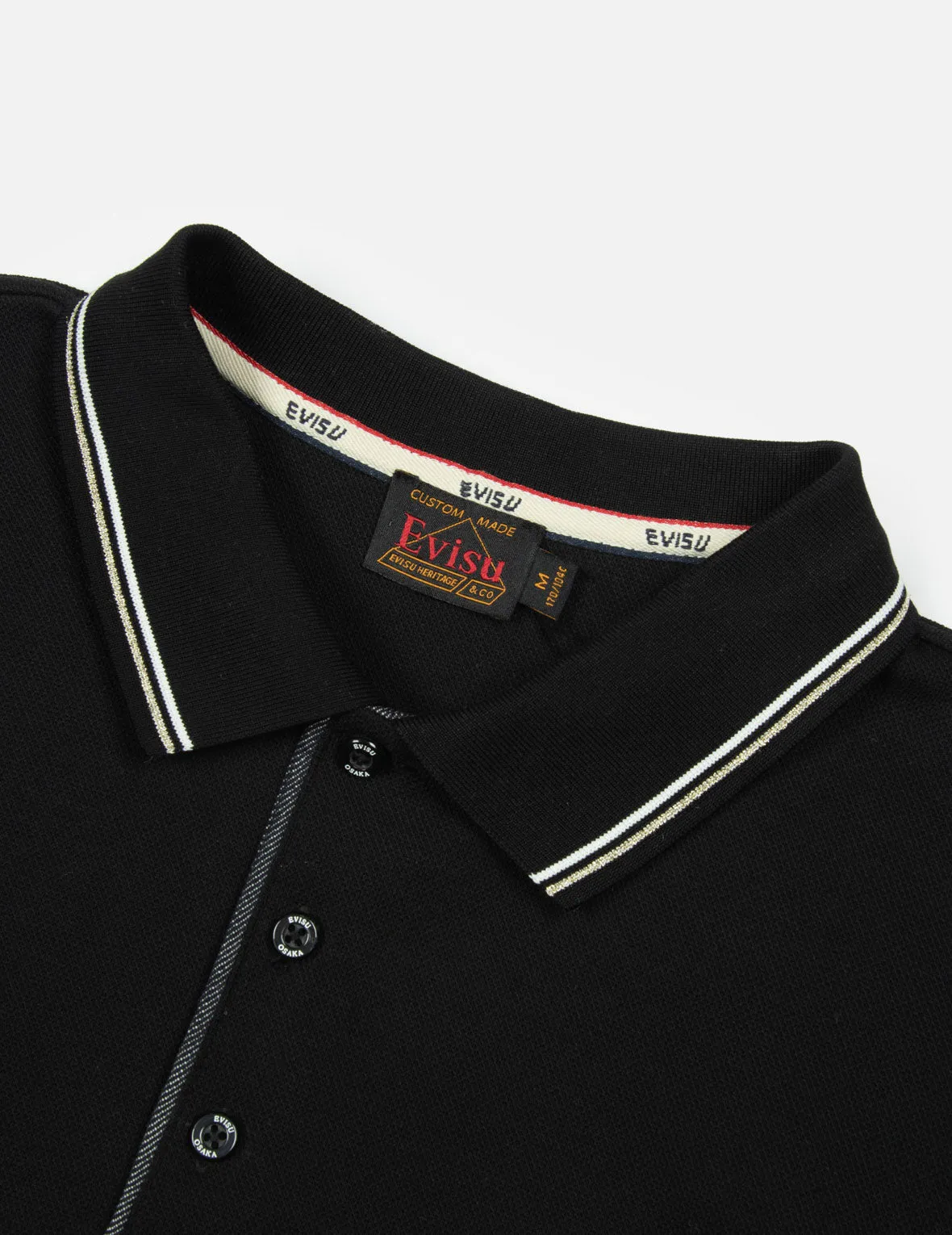 Seagull Embroidery Relax Fit Polo Shirt