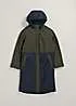 Seasalt Cornwall Waterproof Coat with Multi Chapel Rock Design