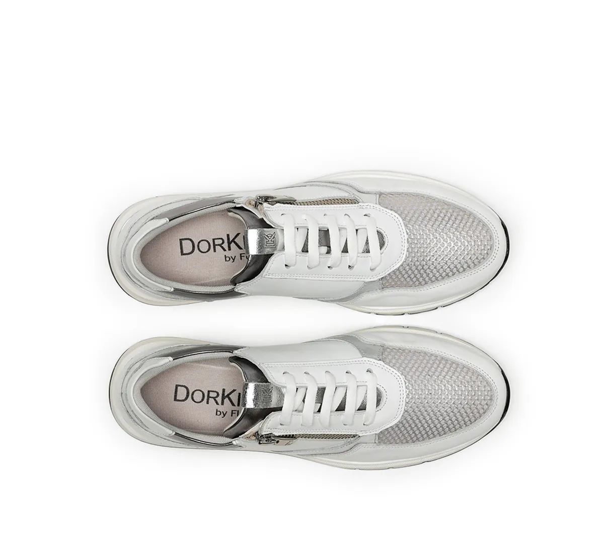 SERENA D9051 White Sneakers