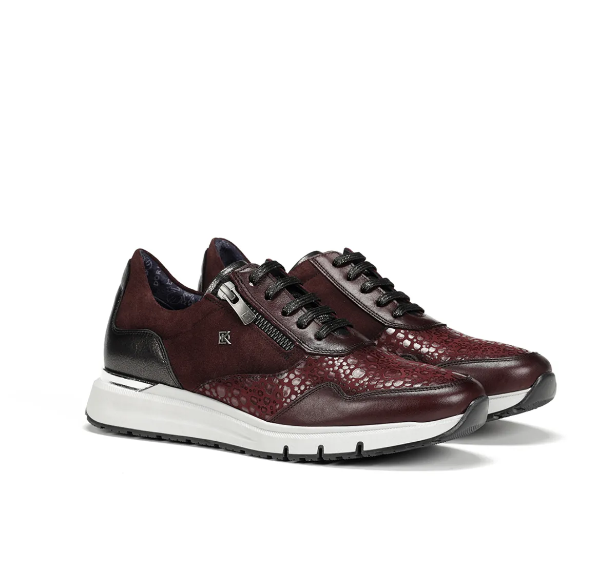 SERENA D9216 Burgundy Sneakers