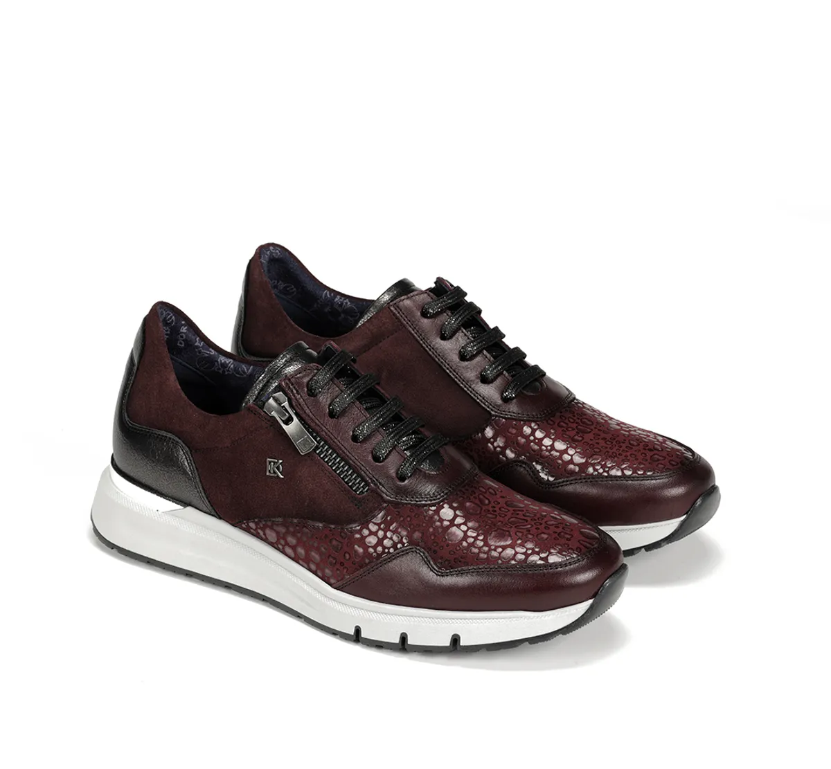 SERENA D9216 Burgundy Sneakers