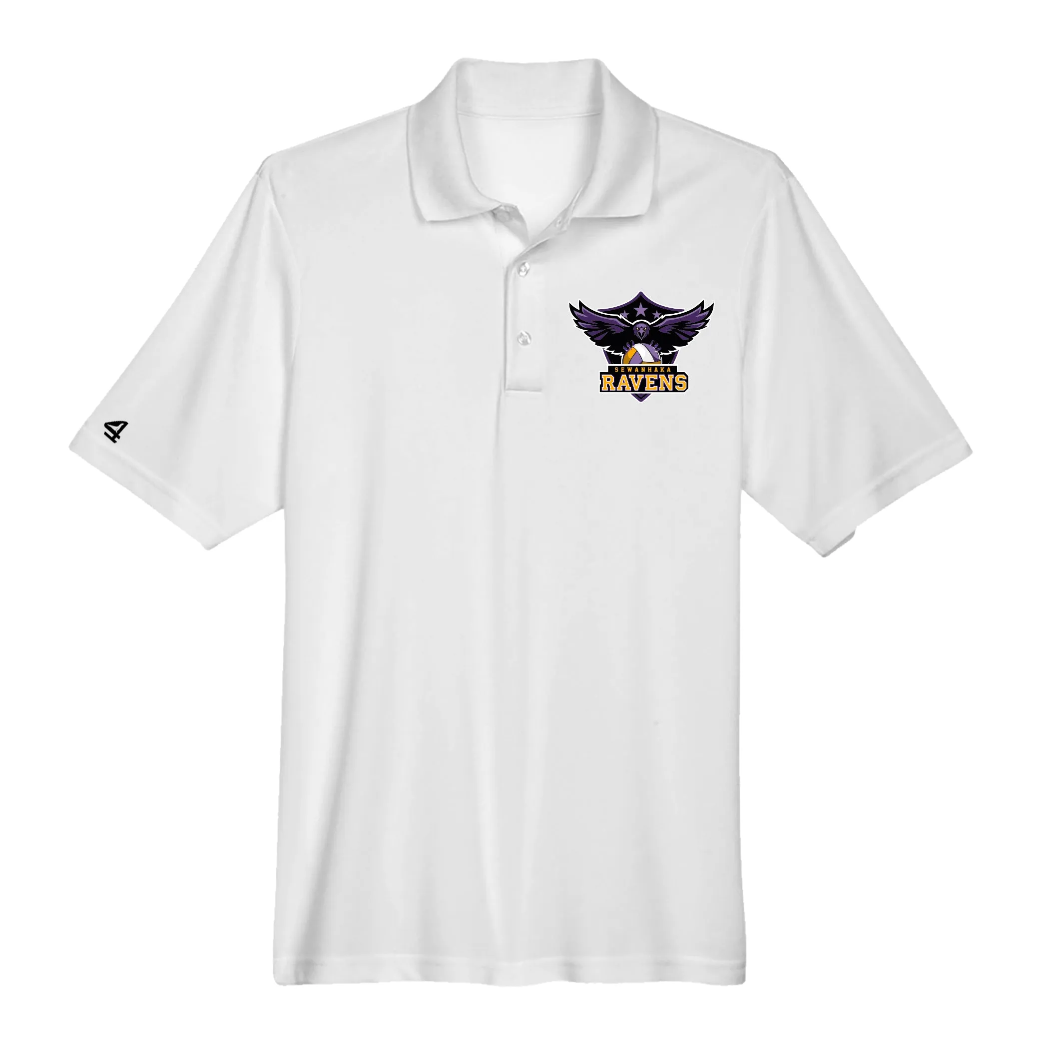 Sewanhaka Ravens Volleyball Embroidered Polo