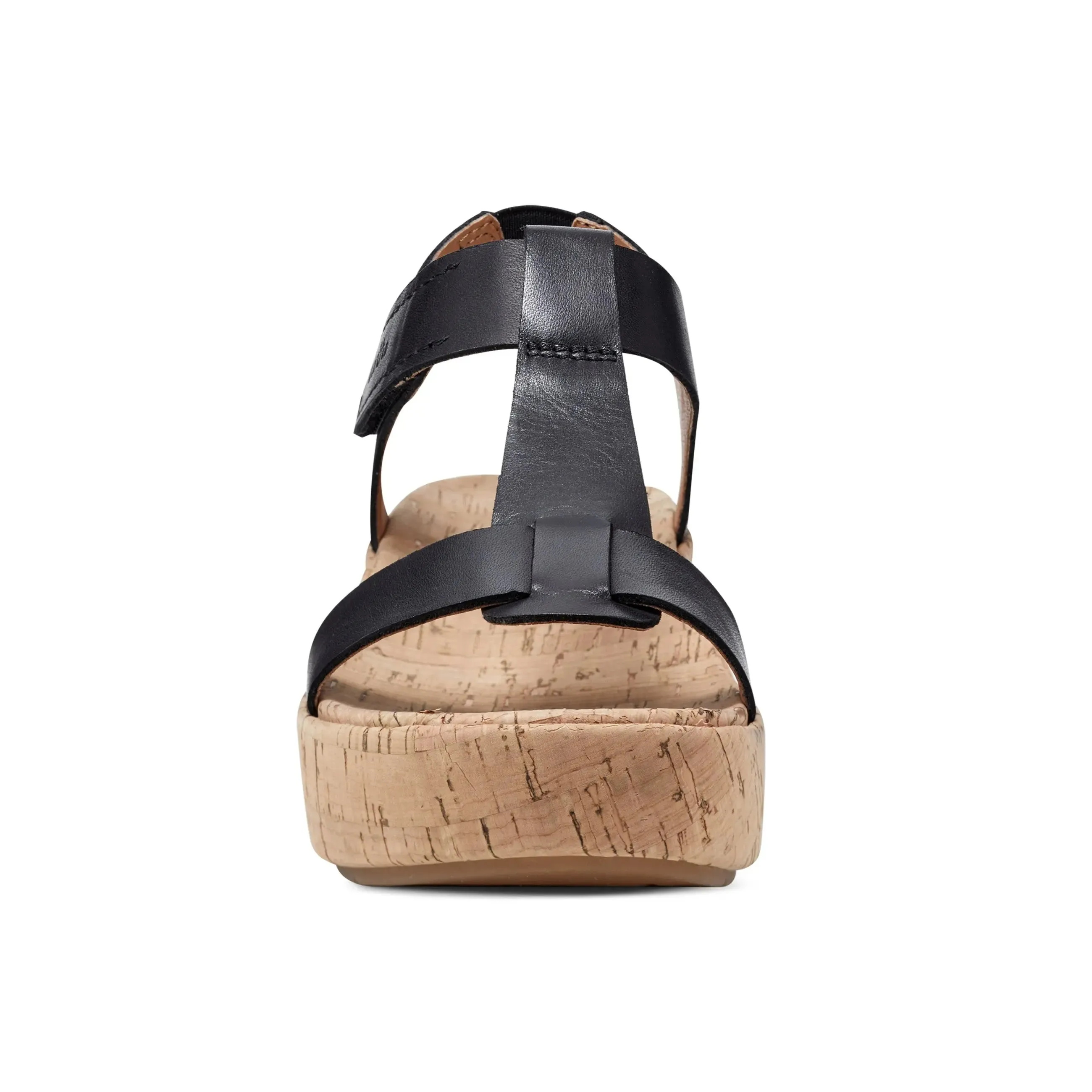 Shari Sqaure Toe Platform Casual Wedge Sandals