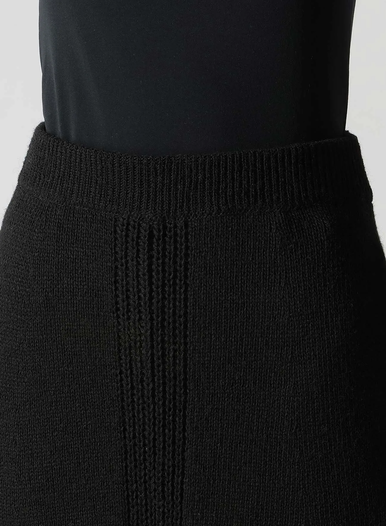 SHETLAND FLARE KNIT SKIRT