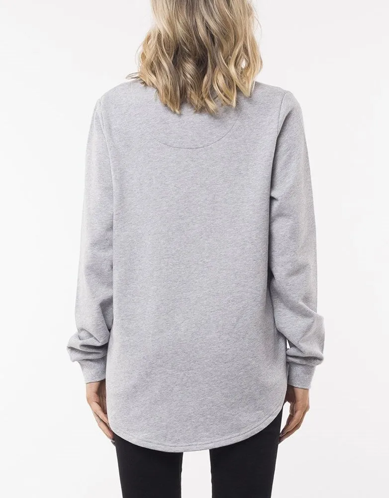 Silent Theory Classic Crew Grey Marle (2 for $100)