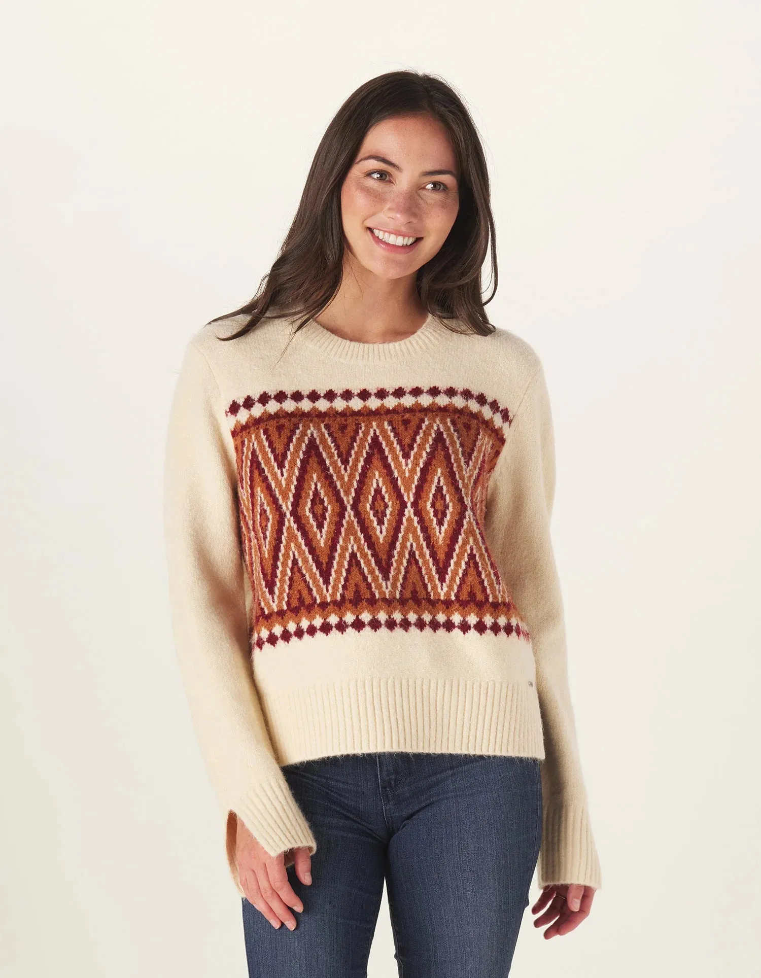 Sitka Jacquard Sweater for Women by Normal Brand - Discount Offer