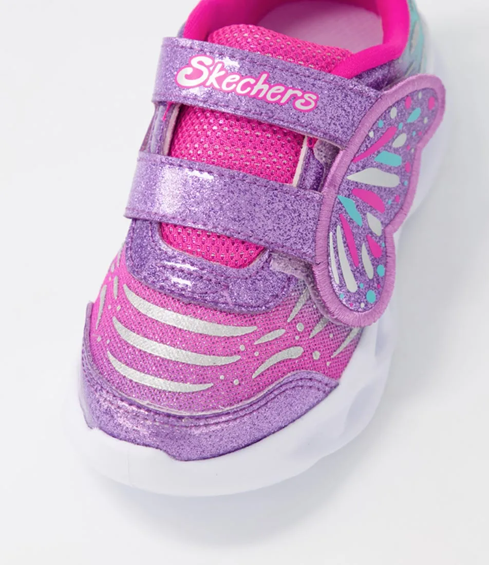 SKECHERS Twisty B Lavender Pink Sneakers