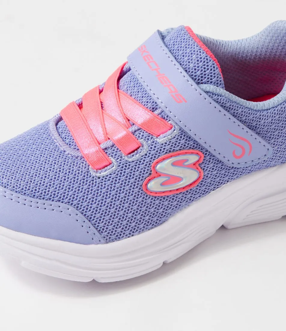 SKECHERS Wavy Lites Periwinkle Sneakers