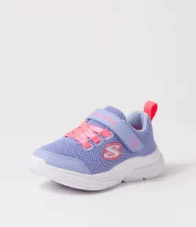 SKECHERS Wavy Lites Periwinkle Sneakers