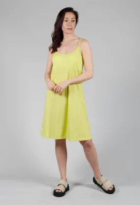 Lime Green Slip Dress