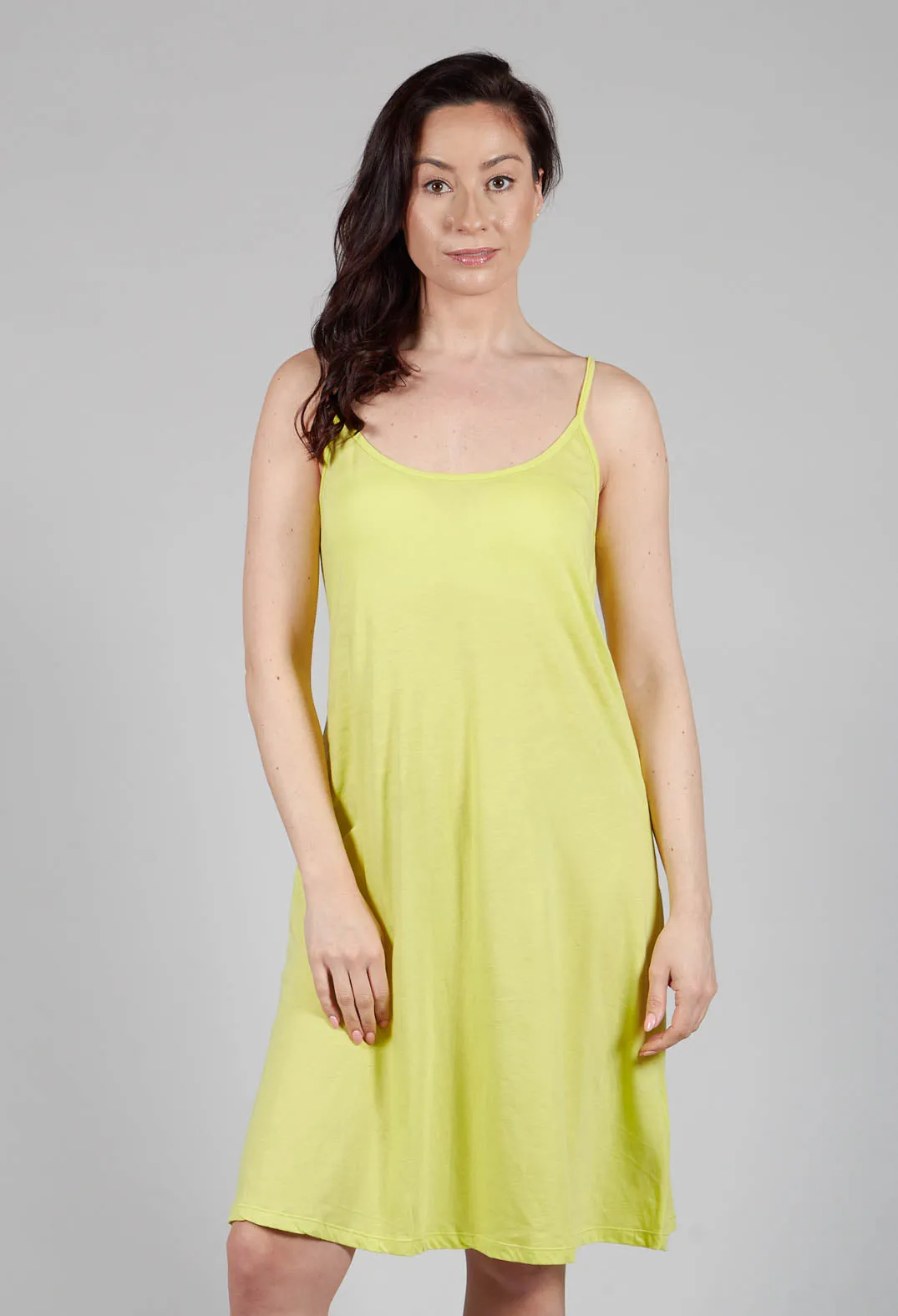 Lime Green Slip Dress