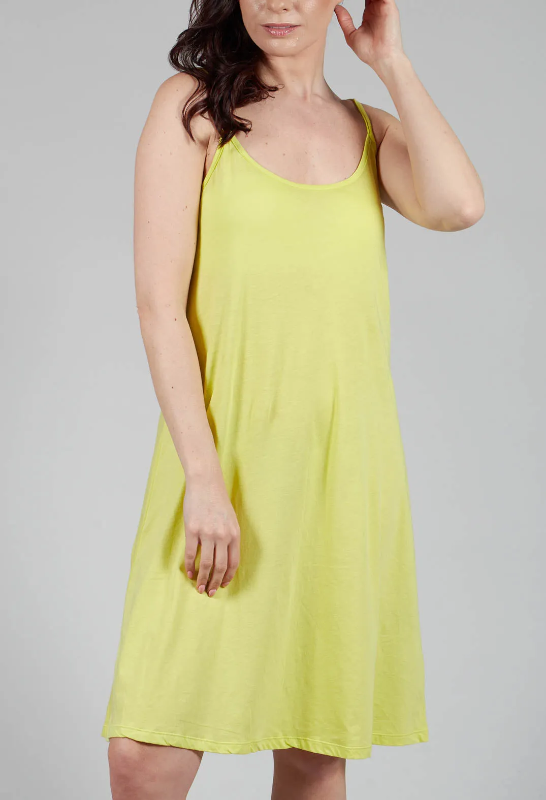 Lime Green Slip Dress