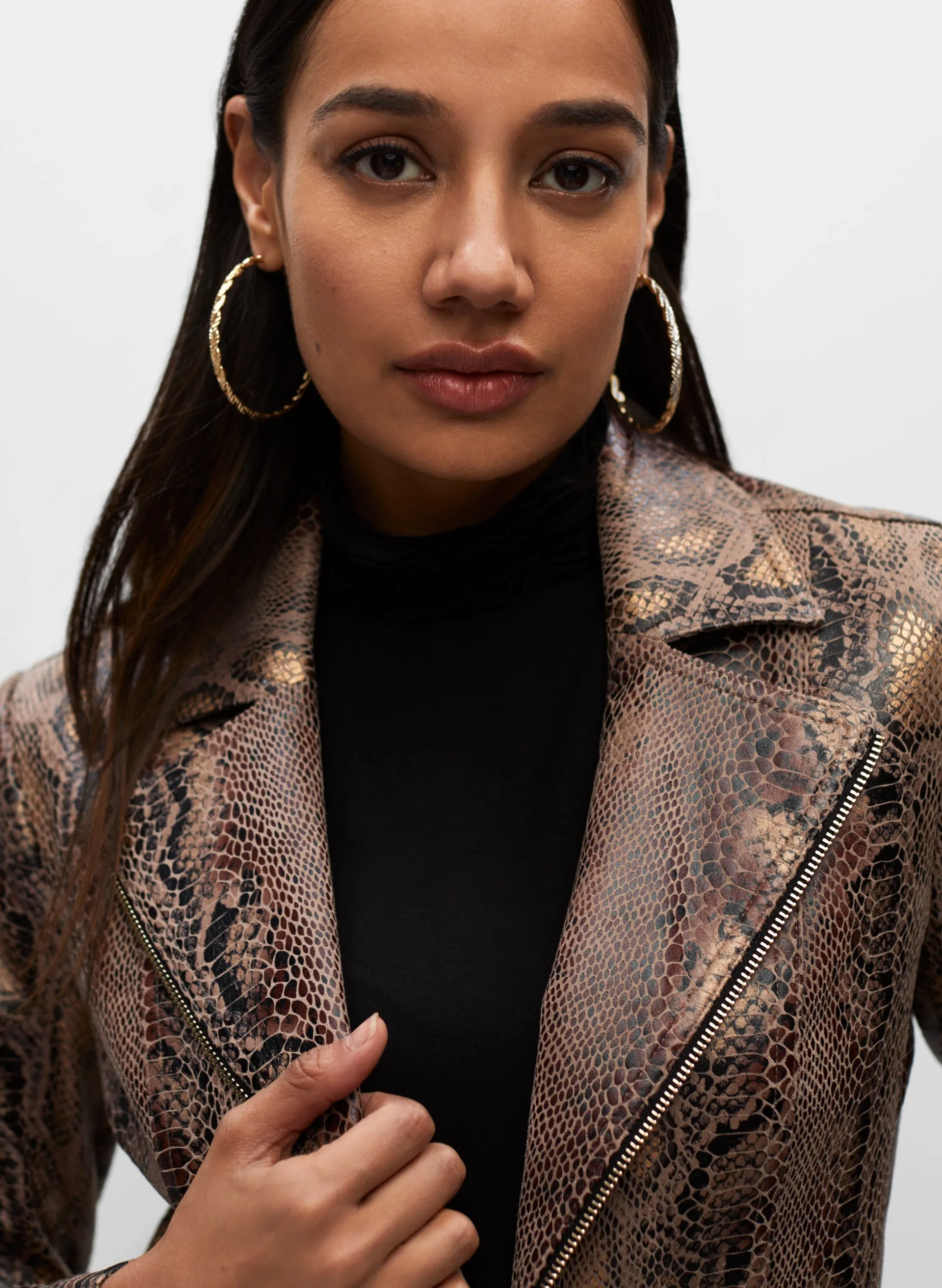 Snake Print Jacket