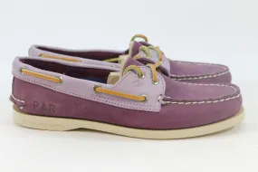 Sperry women's purple boat shoes size 7.5M (ZAP10795)