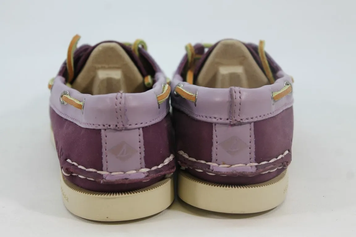 Sperry women's purple boat shoes size 7.5M (ZAP10795)