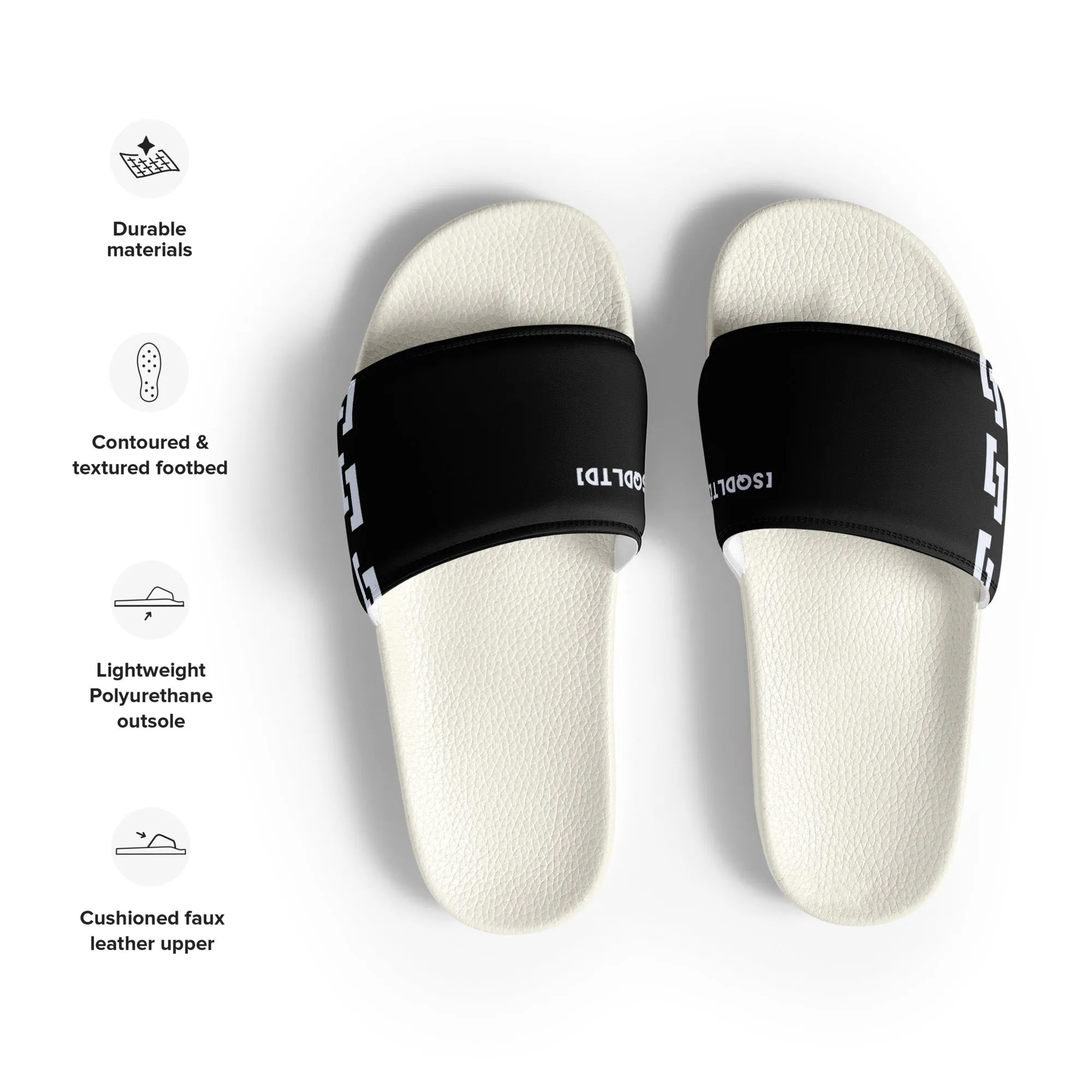 Sqdltd SP24 Men’s slides BRWL