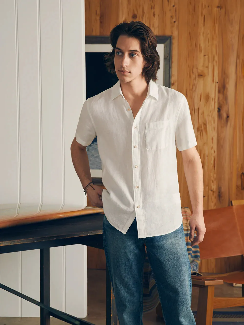 Linen Palma SS Shirt