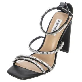 Steve Madden Womens Arlet Black Sandals