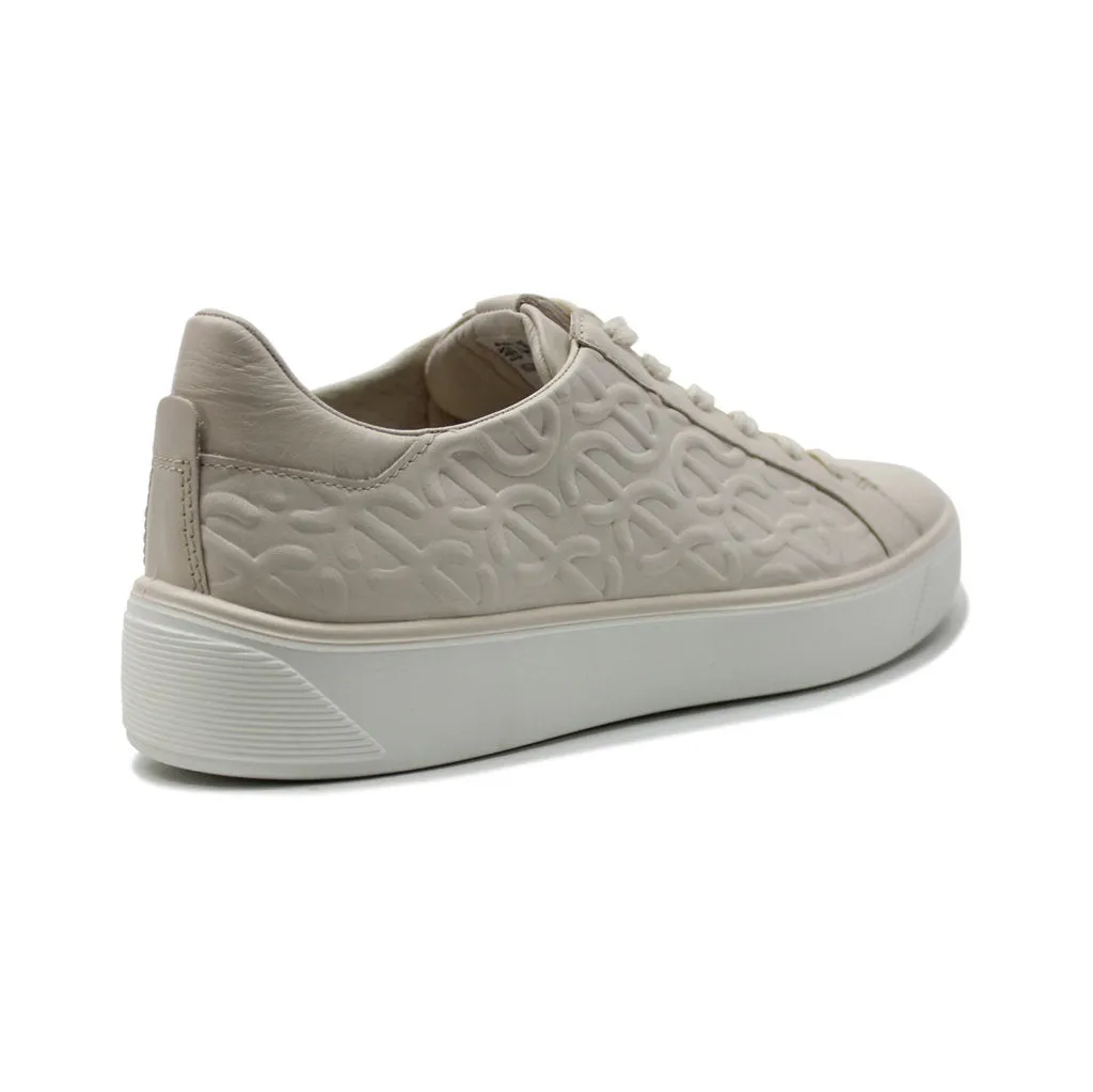 Street Tray Full Grain Leather Women's Sneakers