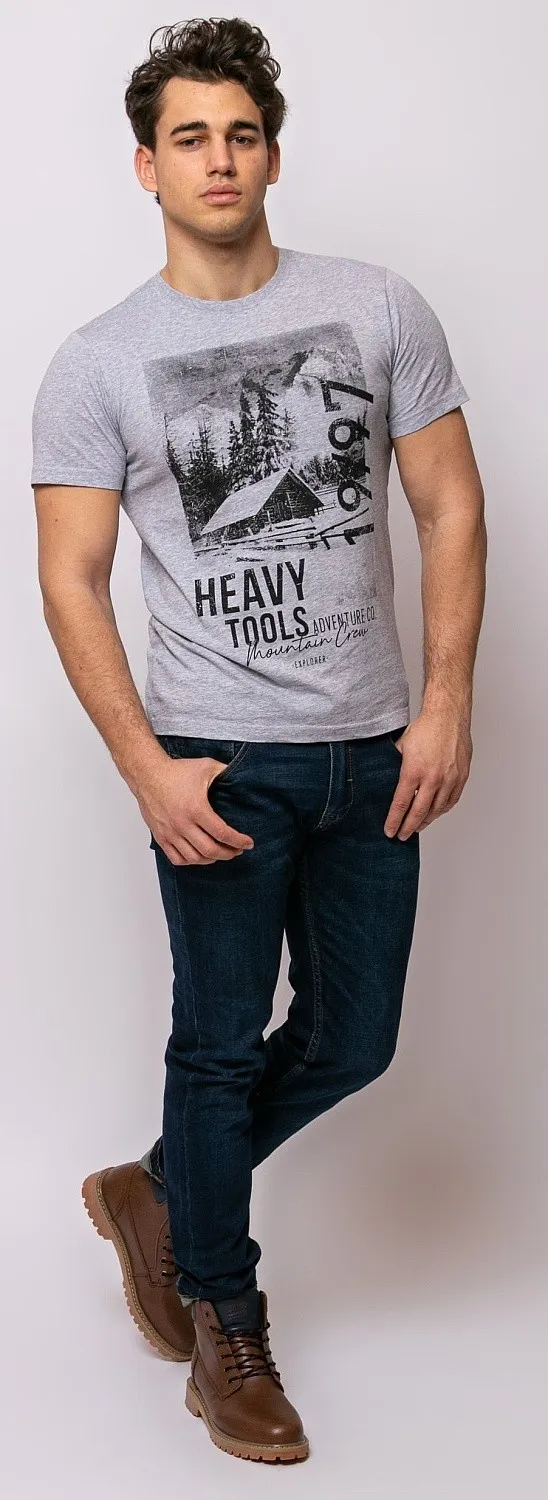 T-Shirt Heavy Tools Murray - String - men´s