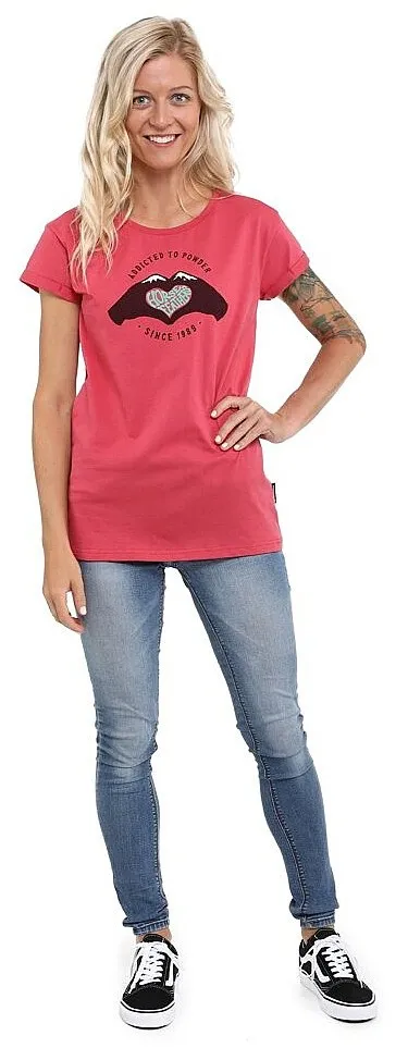 T-Shirt Horsefeathers Mikey - Claret Red - women´s