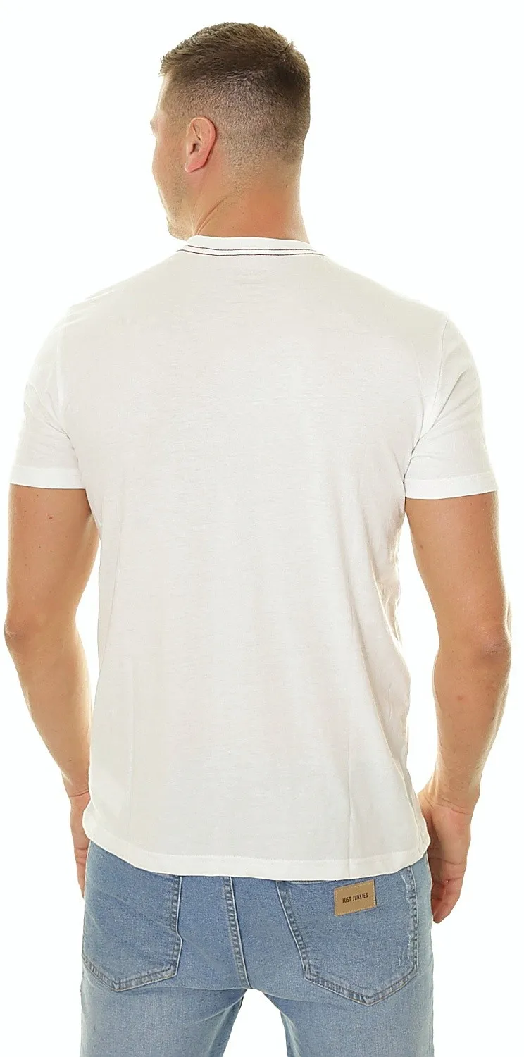 T-Shirt RVCA Seal - Antique White - men´s