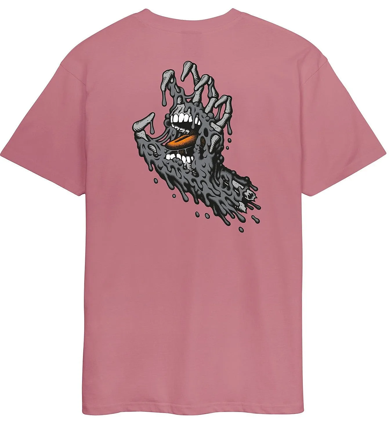 T-Shirt Santa Cruz Melting Hand - Dusty Rose - men´s