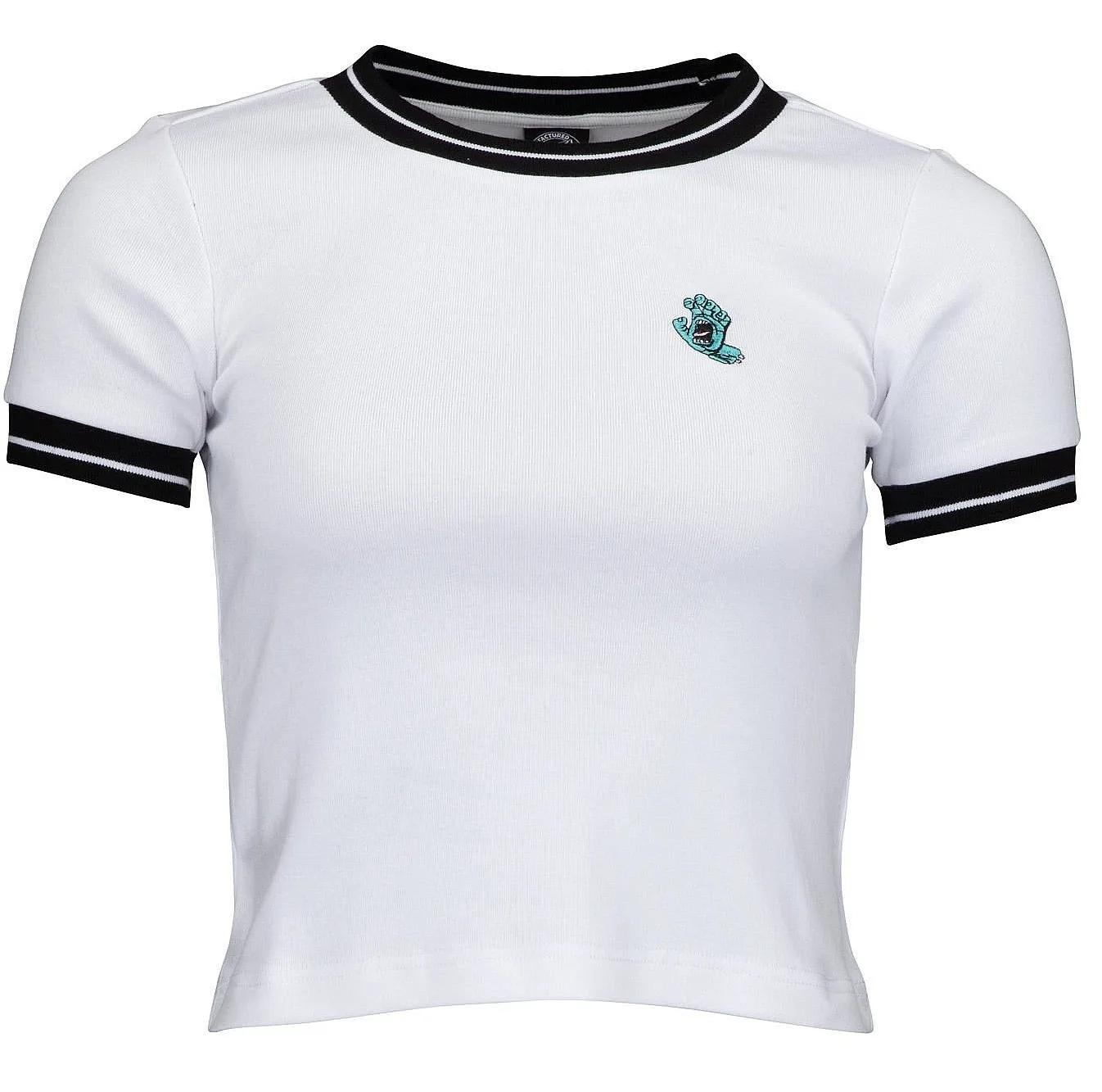 T-Shirt Santa Cruz Mini Hand Ringer - White - women´s