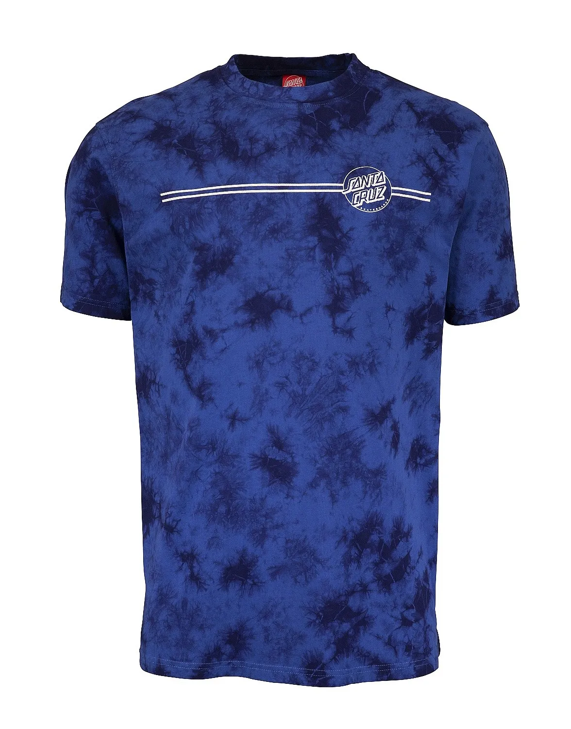 T-Shirt Santa Cruz Opus Dot Stripe - Royal Cloud Dye - men´s