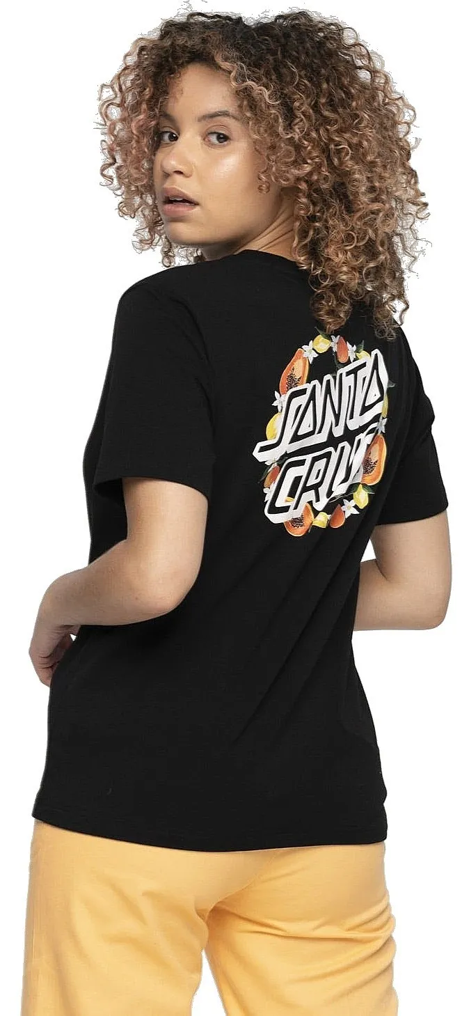 T-Shirt Santa Cruz Orchard Dot - Black - women´s