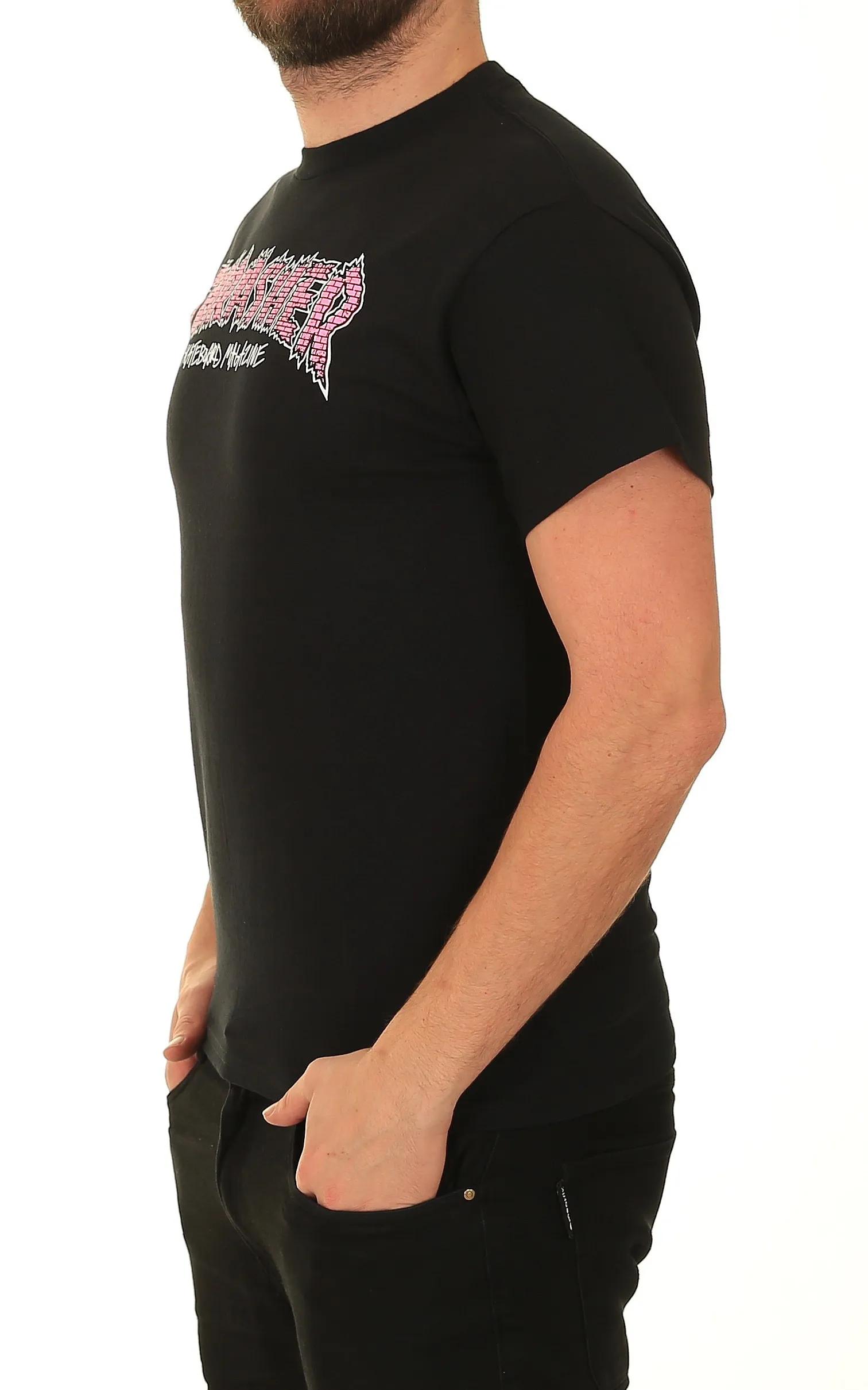 T-Shirt Thrasher Brick - Black - men´s