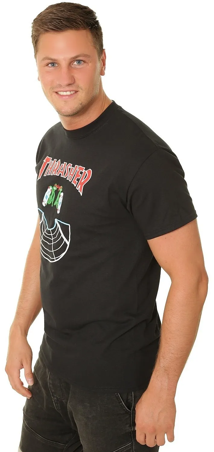 T-Shirt Thrasher Doubles - Black - men´s