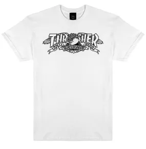 T-Shirt Thrasher Mag Banner X Antihero - White - men´s