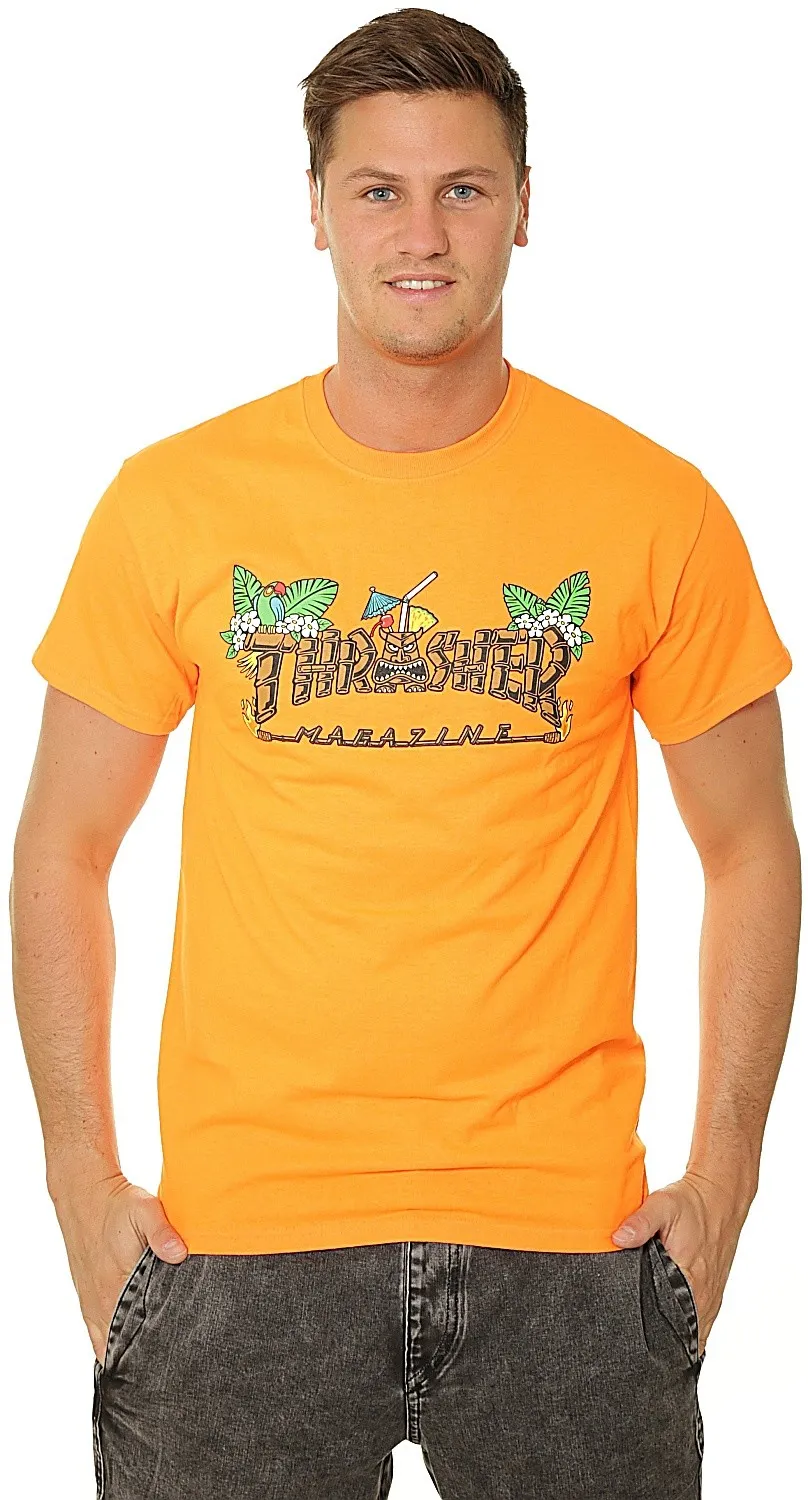 T-Shirt Thrasher Tiki - Safety Orange - men´s